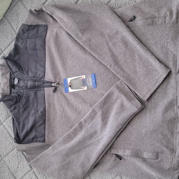 Eddie Bauer Other - Eddie Bauer Mixed Media Pullover